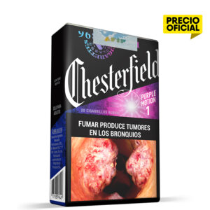 Cigarrillos Online - Chesterfield purple motion 1 comun 20 edicion limitada