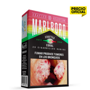 Cigarrillos Online - Marlboro crafted coral box 20